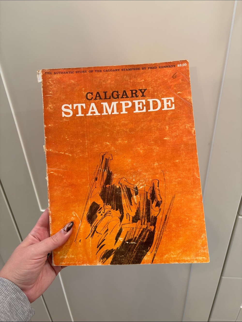 Calgary Stampede Vintage Book- Orange Cover